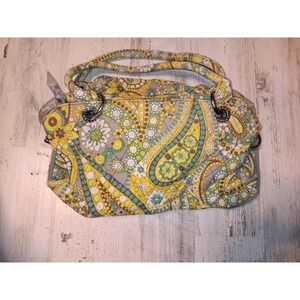 vera bradley Med/purse Lemon Parfait Print Bag